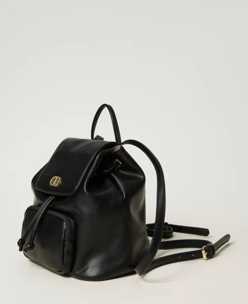 Rucksack Mit Tasche Und Oval T