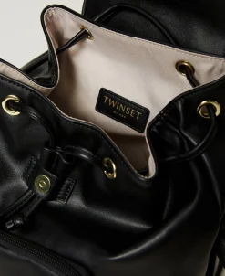 Rucksack Mit Tasche Und Oval T