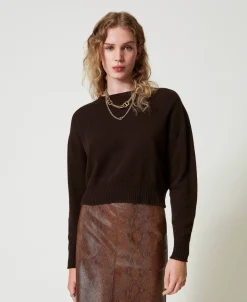 Rundhalspullover Aus Eco-Cashmere
