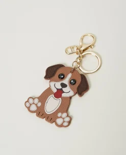 Schlüsselanhänger Mit Hund Und Oval T