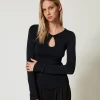 Shirt Mit Cut-out