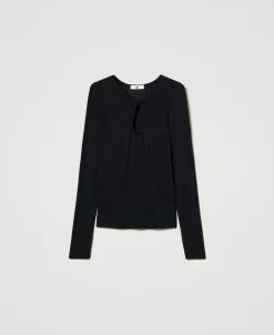 Shirt Mit Cut-out