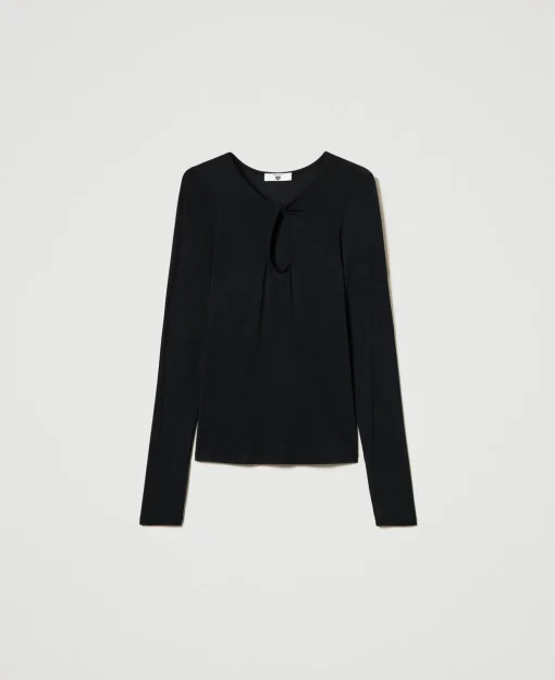 Shirt Mit Cut-out