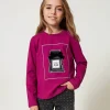 Shirt Mit Print Und Glitzer