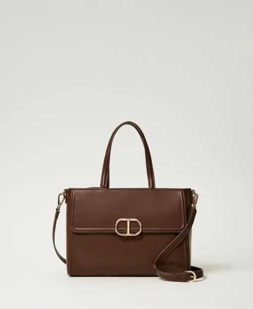 Shopper „Brera“ Mit „Oval T“-Schließe