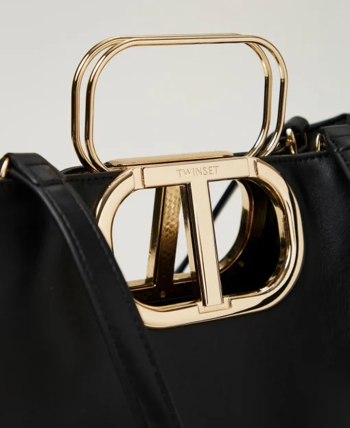 Shopper „Lila“ Mit „Oval T“-Griff