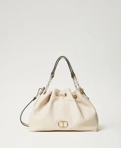 Shopper Mit Oval T Und Durchlaufenden Henkeln