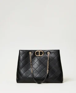 Shopper Mit „Oval T“-Schließe