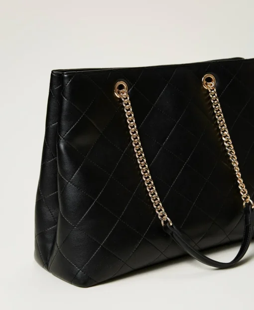 Shopper Mit „Oval T“-Schließe