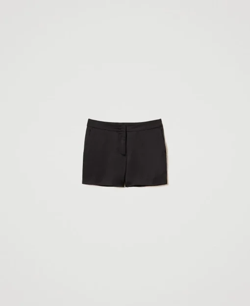 Shorts Aus Satin