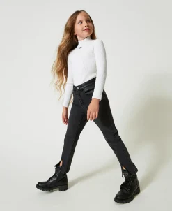 Skinnyjeans Mit Schlitzen