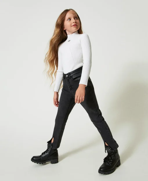 Skinnyjeans Mit Schlitzen
