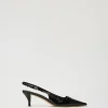 Slingback-Pumps In Lackoptik