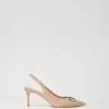 Slingback-Pumps In Lackoptik
