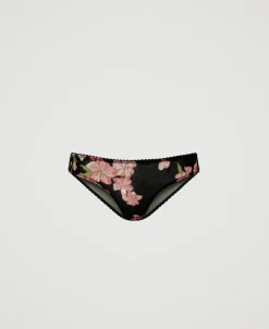 Slip Aus Dévoré-Samt