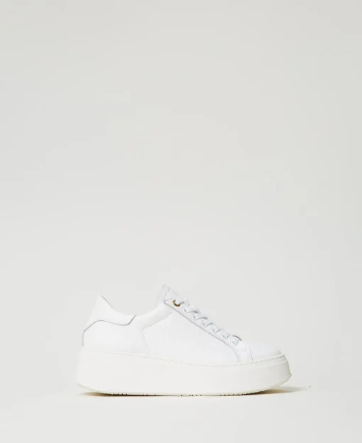 Sneaker Aus Leder