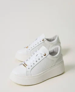 Sneaker Aus Leder