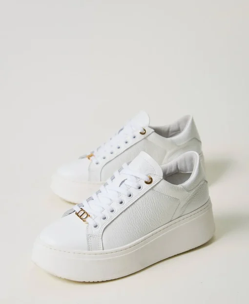 Sneaker Aus Leder