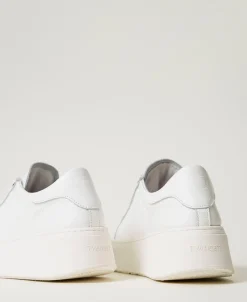 Sneaker Aus Leder