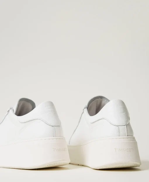 Sneaker Aus Leder