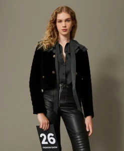 Steppjacke Aus Samt