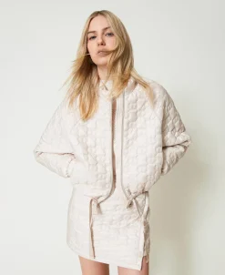 Steppjacke Mit Oval T