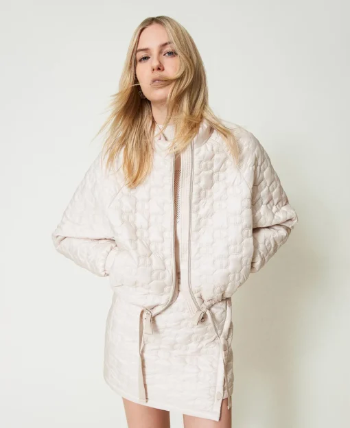 Steppjacke Mit Oval T