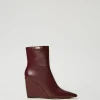 Stiefelette Mit Keilsohle Und Logoplakette