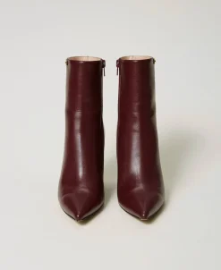 Stiefelette Mit Keilsohle Und Logoplakette