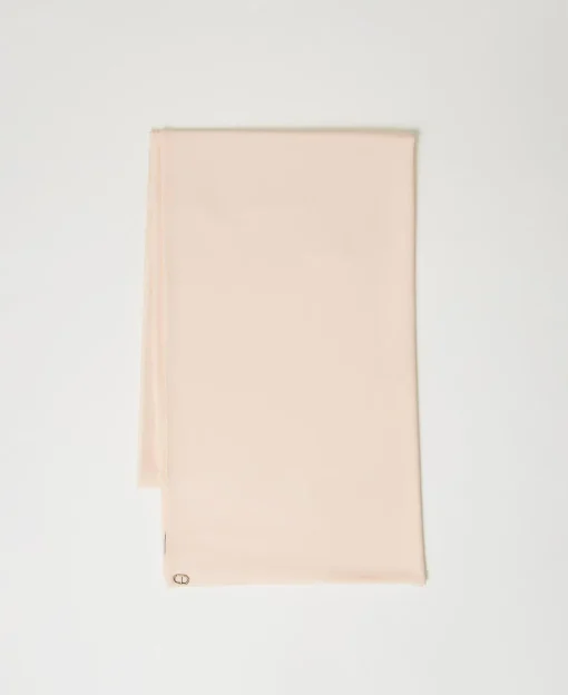 Stola Aus Zweilagigem Georgette