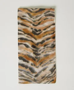 Stola Mit Animalprint