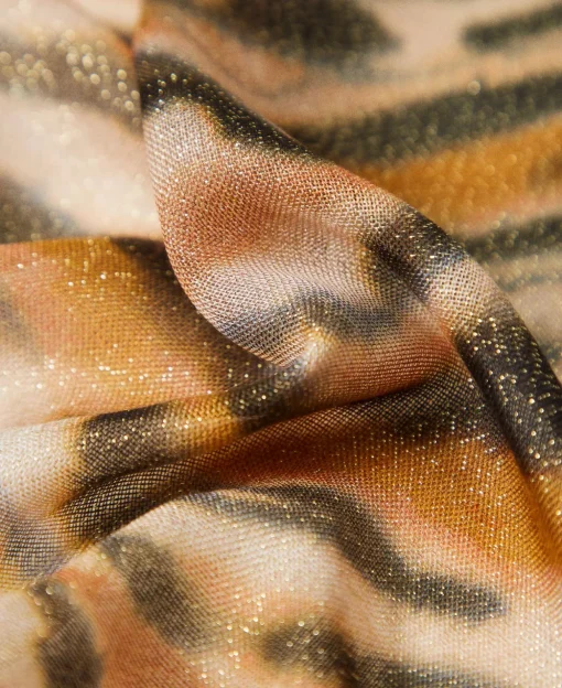 Stola Mit Animalprint