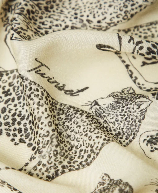 Stola Mit Jaguarprint