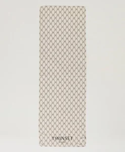 Stola Mit Schleifenprint Und Logo