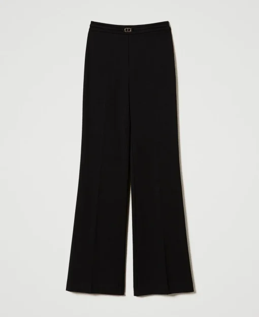 Straight-Leg-Hose Mit „Oval T“-Gürtel