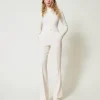 Straight-Leg-Hose Mit Schlitzen
