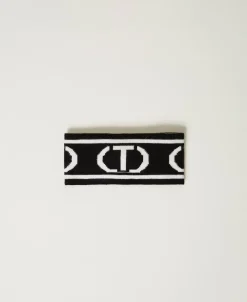 Strickband Mit „Oval T“-Logo