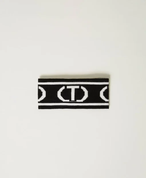 Strickband Mit „Oval T“-Logo