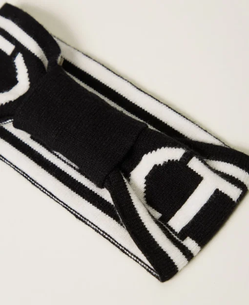 Strickband Mit „Oval T“-Logo