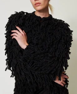 Strickmantel „Elizabeth“ Aus Bouclé