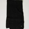 Strickschal Mit Lurex Und Zopfmuster