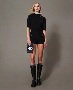 Strickshorts „Emily“ Aus Mohairmischung