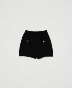 Strickshorts „Emily“ Aus Mohairmischung