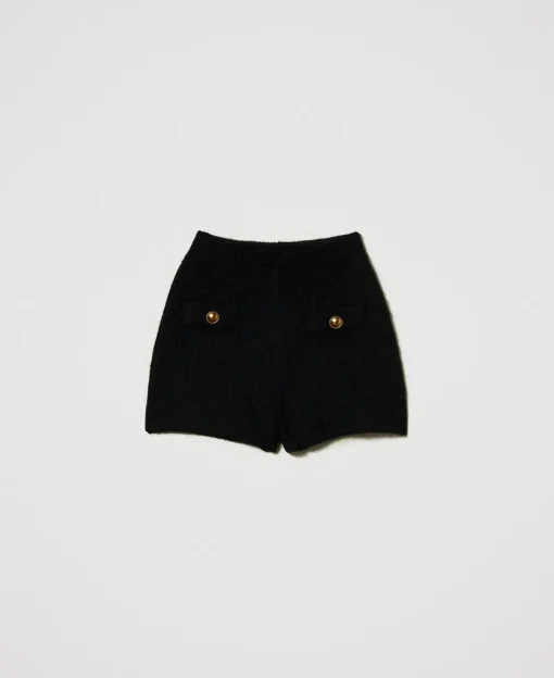 Strickshorts „Emily“ Aus Mohairmischung