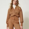 Sweatjacke Aus Jacquard-Scuba