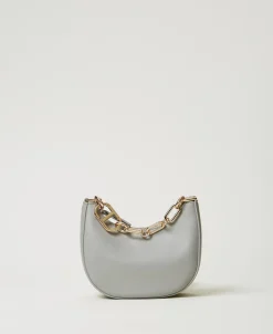 Tasche „Mini Croissant“ Mit „Oval T“-Schließe