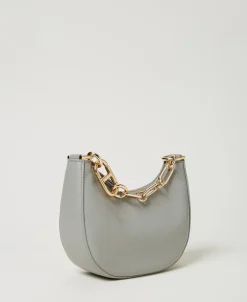 Tasche „Mini Croissant“ Mit „Oval T“-Schließe