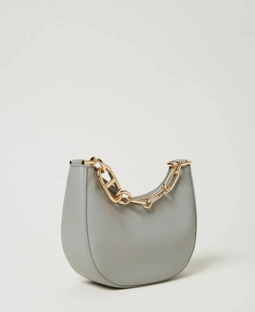 Tasche „Mini Croissant“ Mit „Oval T“-Schließe