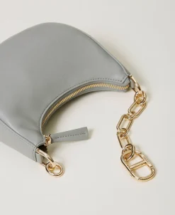 Tasche „Mini Croissant“ Mit „Oval T“-Schließe