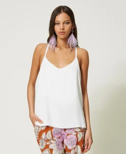 Top Aus Satin